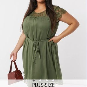 ASOS Junarose Lace Panel Dress New With Tags